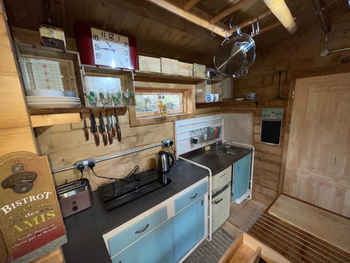 Retro Private Lodge With Hot Tub Nr Dartmoor Newton Abbot Dış mekan fotoğraf