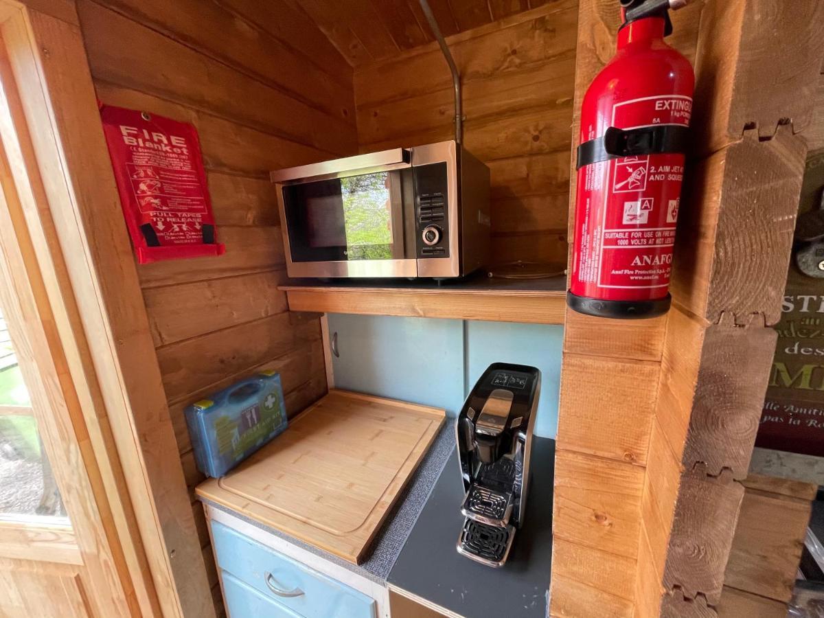 Retro Private Lodge With Hot Tub Nr Dartmoor Newton Abbot Dış mekan fotoğraf