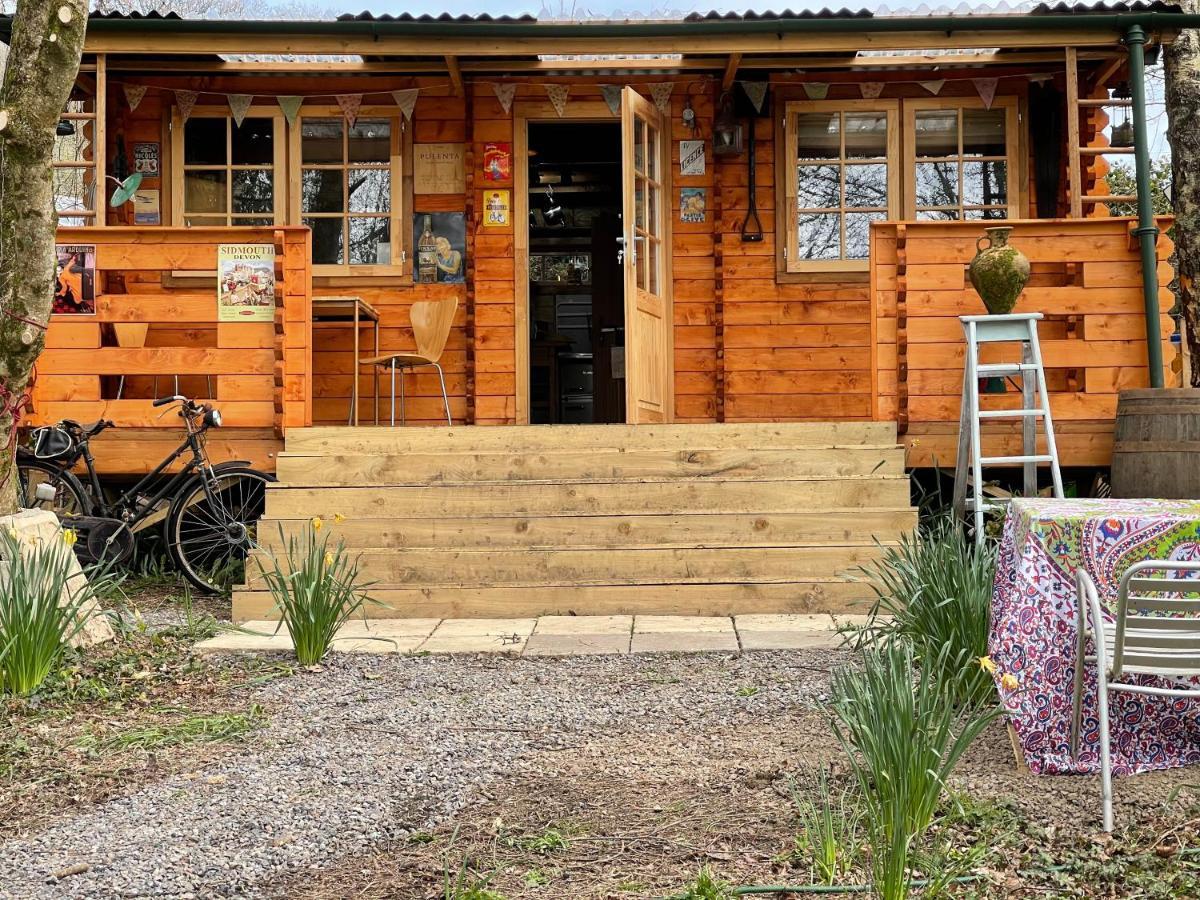 Retro Private Lodge With Hot Tub Nr Dartmoor Newton Abbot Dış mekan fotoğraf