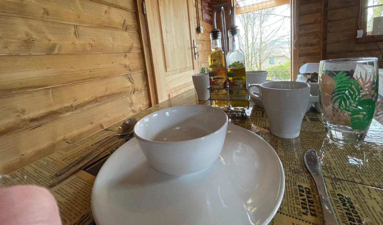 Retro Private Lodge With Hot Tub Nr Dartmoor Newton Abbot Dış mekan fotoğraf