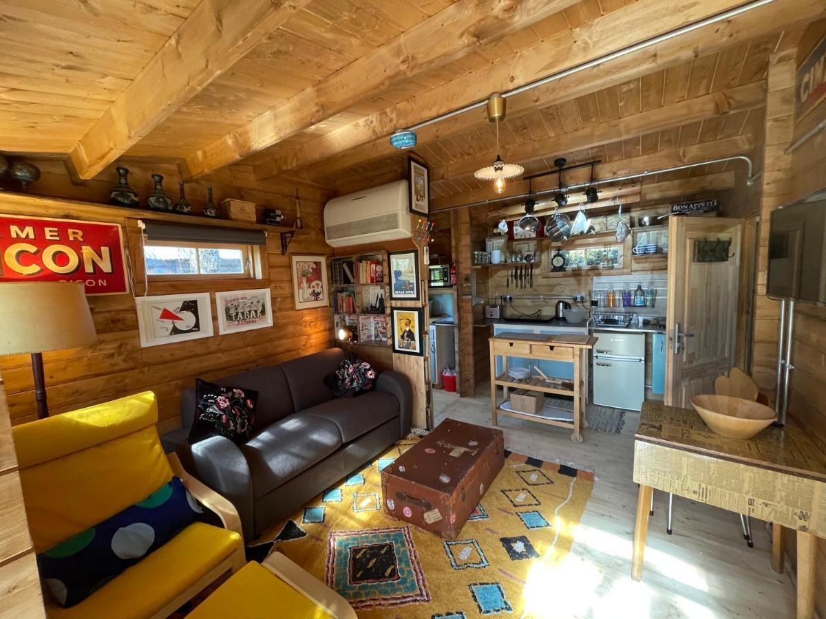 Retro Private Lodge With Hot Tub Nr Dartmoor Newton Abbot Dış mekan fotoğraf